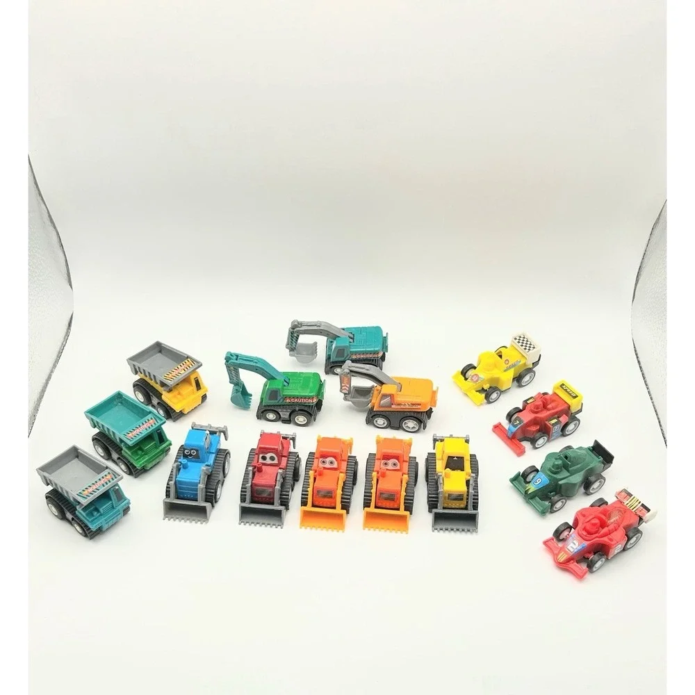 15 Mini Pull Back Toy Vehicles 2